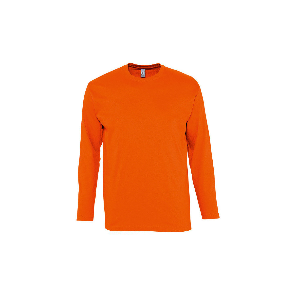Textiel Heren T-shirts met lange mouwen Sols MONARCH COLORS MEN Orange