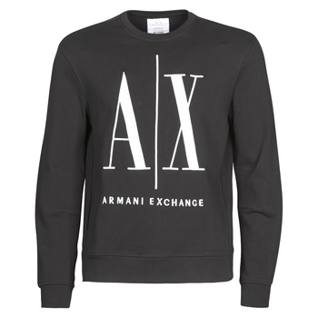 Textiel Heren Sweaters / Sweatshirts Armani Exchange HELIX Zwart