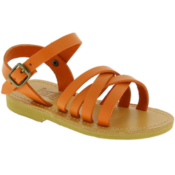 Schoenen Meisjes Sandalen / Open schoenen Attica Sandals HEBE CALF ORANGE Orange