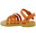 Schoenen Heren Sandalen / Open schoenen Attica Sandals HEBE CALF ORANGE Orange