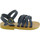 Schoenen Heren Sandalen / Open schoenen Attica Sandals HEBE NUBUK BLUE Blauw