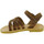 Schoenen Heren Sandalen / Open schoenen Attica Sandals HEBE NUBUK DK BROWN Brown