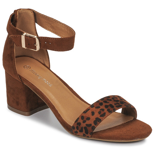 Schoenen Dames Sandalen / Open schoenen Moony Mood MEDIO Leopard