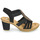 Schoenen Dames Sandalen / Open schoenen Rieker ROOT Zwart