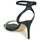 Schoenen Dames Sandalen / Open schoenen Tosca Blu LA-DIGUE Zwart / Python / Geel