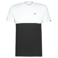 Textiel Heren T-shirts korte mouwen Vans COLORBLOCK TEE Zwart / Wit