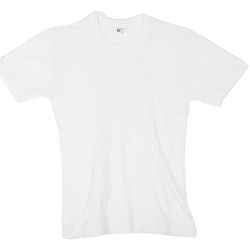 Textiel Jongens T-shirts korte mouwen Abanderado 0202-BLANCO Wit
