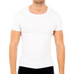 Ondergoed Heren Hemden Abanderado Pack-6 cab courtes T-shirts manches Wit