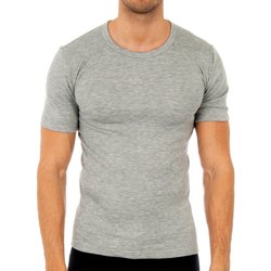 Ondergoed Heren Hemden Abanderado Pack 3-shirts en fibre m / c gris Grijs