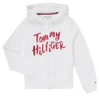 Textiel Meisjes Sweaters / Sweatshirts Tommy Hilfiger KG0KG05043 Wit