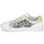 Schoenen Dames Lage sneakers Philippe Morvan FURRY Wit / Leopard / Glitter