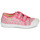 Schoenen Meisjes Lage sneakers Citrouille et Compagnie GLASSIA Roze / Multicolour