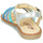 Schoenen Meisjes Sandalen / Open schoenen Citrouille et Compagnie GROUFLA Zilver / Blauw / Groen / Water
