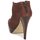 Schoenen Dames Low boots Via Uno KAMILA Brown