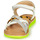 Schoenen Meisjes Sandalen / Open schoenen Gioseppo STAGGIA Wit / Geel
