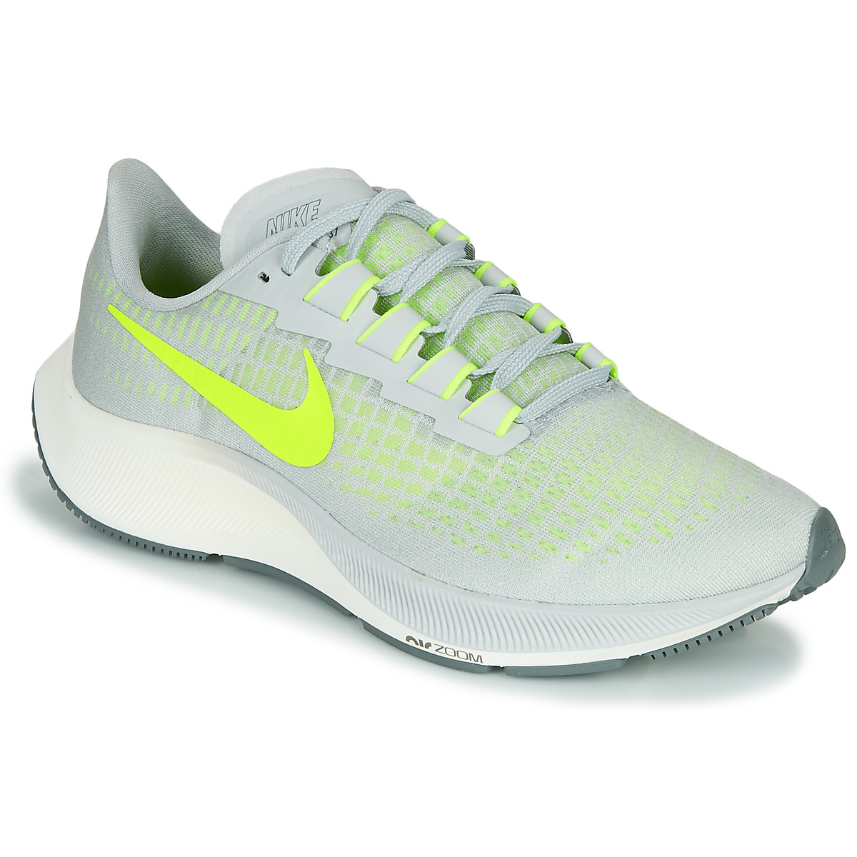 Schoenen Heren Running / trail Nike AIR ZOOM PEGASUS 37 Grijs / Groen