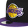 Accessoires Pet New-Era NBA 9FIFTY LOS ANGELES LAKERS Zwart / Violet