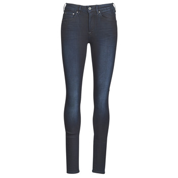 Textiel Dames Skinny Jeans G-Star Raw 3301 HIGH SKINNY WMN Dk / Aged