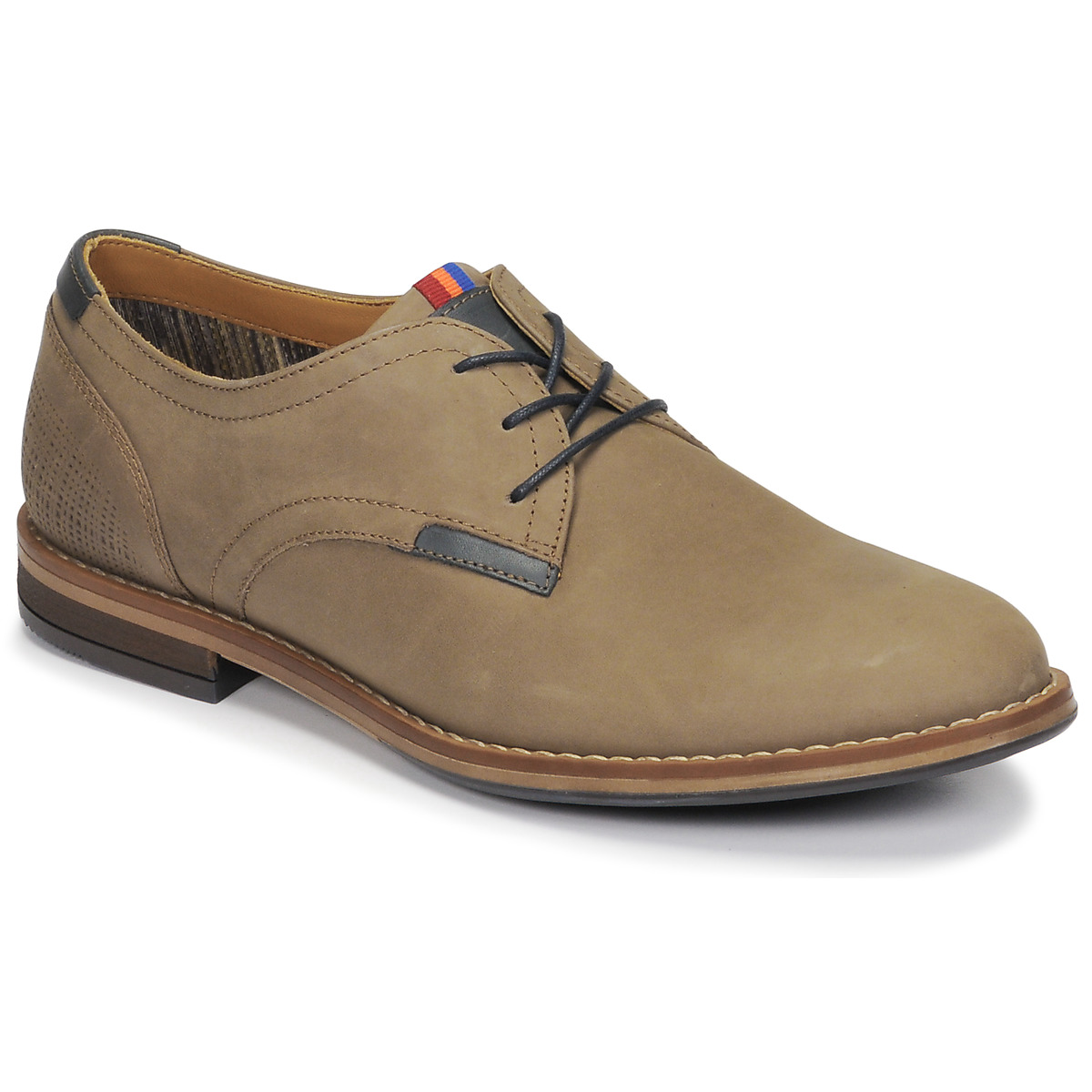 Schoenen Heren Derby André TITO Taupe
