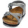 Schoenen Meisjes Sandalen / Open schoenen Birkenstock RIO Glitter / Zilver