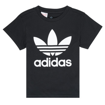 Textiel Kinderen T-shirts korte mouwen adidas Originals MAXENCE Zwart