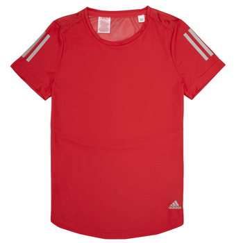Textiel Meisjes T-shirts korte mouwen adidas Performance MELINDA Rood