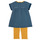 Textiel Meisjes Korte jurken Noukie's AYOUB Blauw / Geel