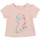 Textiel Meisjes T-shirts korte mouwen Carrément Beau JUSTINE Roze