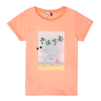 Textiel Meisjes T-shirts korte mouwen 3 Pommes LEA Orange