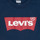 Textiel Jongens T-shirts korte mouwen Levi's BATWING TEE Marine