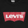 Textiel Jongens T-shirts korte mouwen Levi's BATWING TEE Zwart