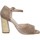 Schoenen Dames Sandalen / Open schoenen Olga Rubini BP361 Beige