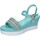 Schoenen Dames Sandalen / Open schoenen Enrico Coveri BP390 Blauw