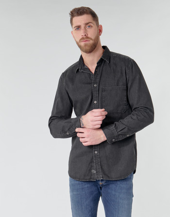 Textiel Heren Overhemden lange mouwen Diesel D-BER-P Zwart