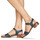 Schoenen Dames Sandalen / Open schoenen Casual Attitude RINEILUE Zwart / Zilver