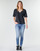 Textiel Dames Skinny Jeans Replay LUZ Blauw / Medium