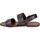 Schoenen Dames Sandalen / Open schoenen Gianluca - L'artigiano Del Cuoio 500X D MORO CUOIO Brown