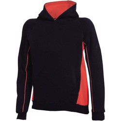 Textiel Kinderen Sweaters / Sweatshirts Finden & Hales LV339 Zwart/Rood