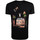 Textiel Heren T-shirts korte mouwen Domrebel Party T-Shirt Zwart