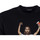 Textiel Heren T-shirts korte mouwen Domrebel Party T-Shirt Zwart