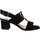 Schoenen Dames Sandalen / Open schoenen Brenda Zaro F3586 Zwart