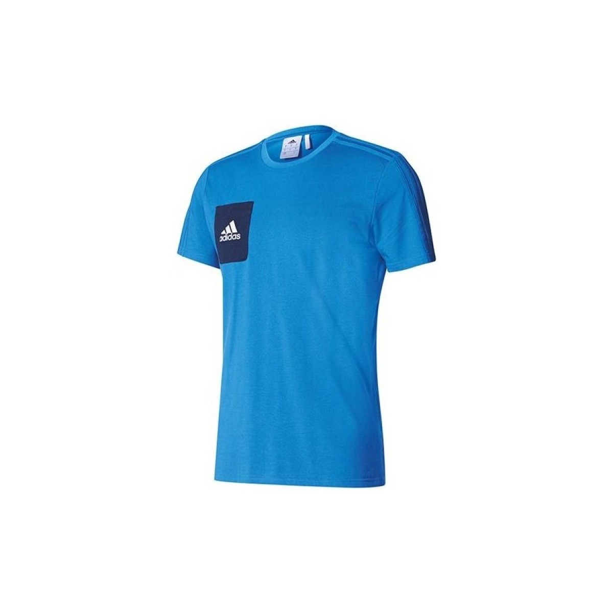 Textiel Heren T-shirts korte mouwen adidas Originals Tiro 17 Blauw