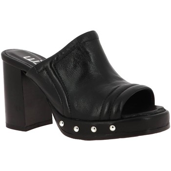 Schoenen Dames Leren slippers Mjus M36001 Zwart