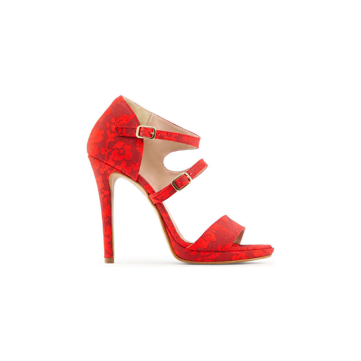 Schoenen Dames Sandalen / Open schoenen Made In Italia - iride Rood