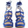 Schoenen Dames Sandalen / Open schoenen Made In Italia - flaminia Blauw