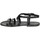 Schoenen Dames Sandalen / Open schoenen Gianluca - L'artigiano Del Cuoio 531 D NERO CUOIO Zwart