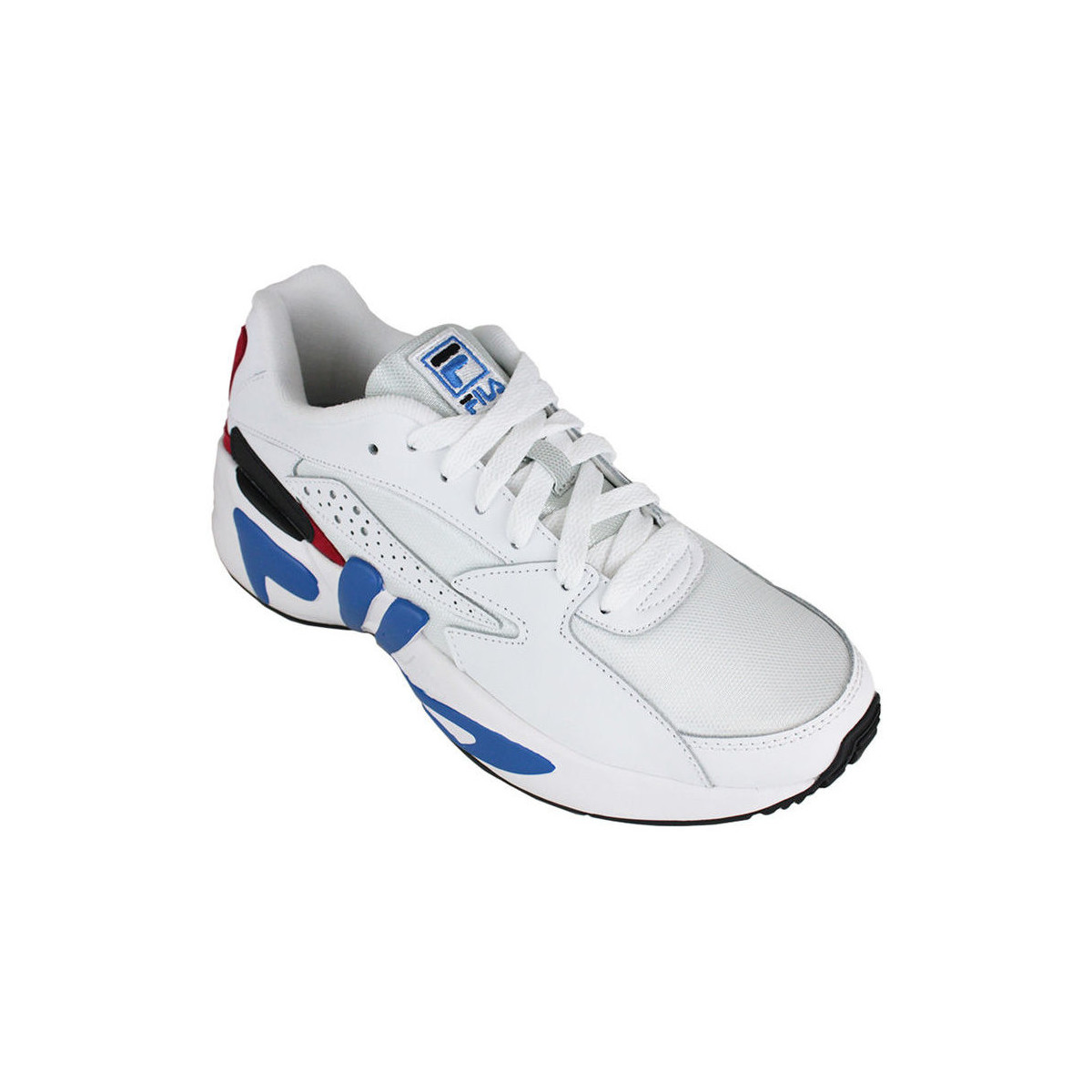Schoenen Heren Sneakers Fila mindblower white/electric blue Wit