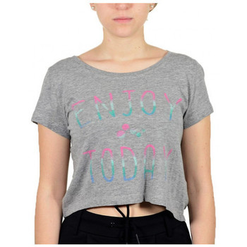 Textiel Dames T-shirts & Polo’s Only Aida Grijs