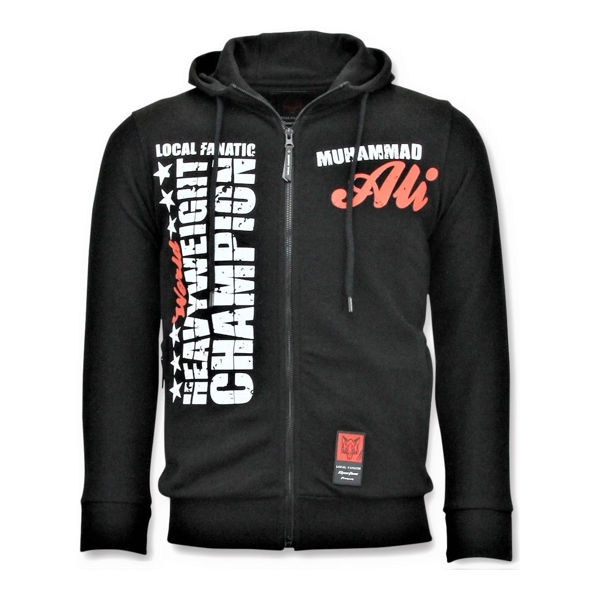 Textiel Heren Sweaters / Sweatshirts Local Fanatic Sportvest Muhammad Ali Champion Zwart
