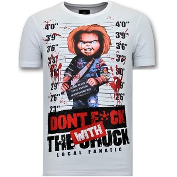 Local Fanatic Print Bloody Chucky Angry Wit